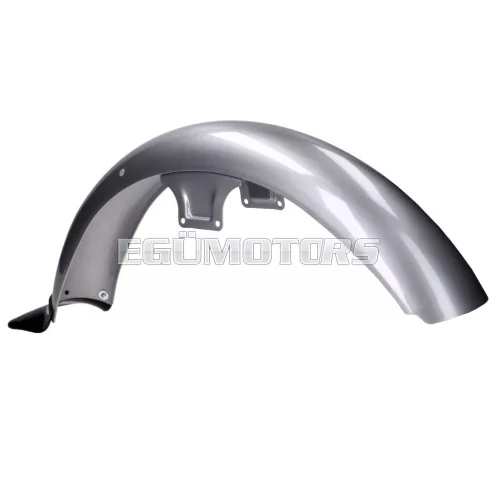 OEM Standard első sárvédő ezüst porfestett, Simson S50, S51, S70