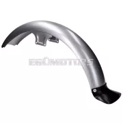 OEM Standard első sárvédő ezüst porfestett, Simson S50, S51, S70
