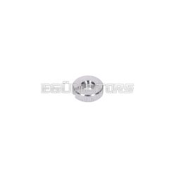   OEM Standard Recézett anya M6 bowden kábel beállító csavar Simson S50, S51, S53, S70, S83, SR50, SR80, KR51/1, KR51/2, Schwalbe, Sperber, Star, Spatz, Habicht