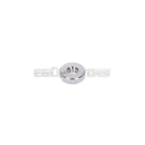 OEM Standard Recézett anya M6 bowden kábel beállító csavar Simson S50, S51, S53, S70, S83, SR50, SR80, KR51/1, KR51/2, Schwalbe, Sperber, Star, Spatz, Habicht