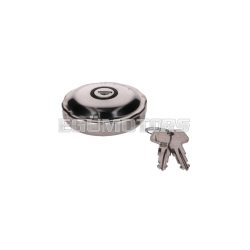   fuel tank cap chromed (w/ lock) for Simson S50, S51, SR50, Schwalbe, Sperber, Spatz, Star