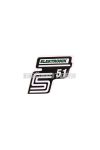 logo foil / sticker S51 Elektronik green for Simson S51