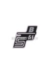 OEM Standard Logo fólia, matrica S51 B ezüst, Simson S51