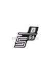 OEM Standard Logo fólia, matrica S51 B fehér, Simson S51