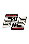 OEM Standard Logo fólia, matrica S51 Elektronik fekete-piros, 2 darab Simson S51