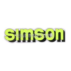   OEM Standard  Logo fólia, matrica tank neonsárga-fekete, Simson S51