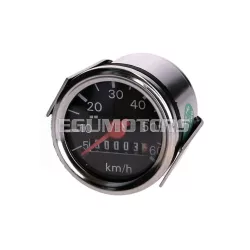   OEM Standard sebességmérő univerzális 60 km/h fekete, 48 mm, Hercules Simson