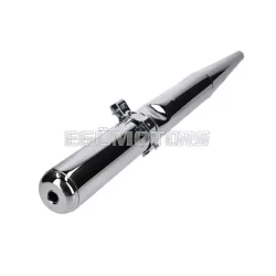   OEM Standard kipufogó krómozott 28mm, Simson S51 Enduro, S70 Enduro