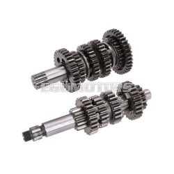   gearbox / gear shaft set 6-speed standard for Minarelli AM6 1st series