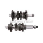 OEM Standard váltó / váltótengely szett, 6 sebességes, standard, Minarelli AM6 1. széria