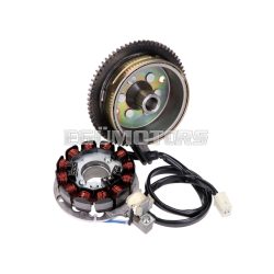   alternator stator and rotor for Minarelli AM6 Moric / Power up w/ E-start