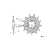 101 Octane Első lánckerék 12 fogú 415-ös, Aprilia RS50 93-98, Rieju Drac (6-sebességes)