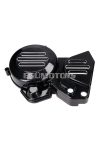 alternator cover / engine ignition cover TUNR carbon-look for Derbi EBE, EBS