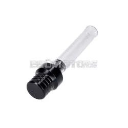   TUNR forgattyúház szellőzőcső 6 mm univerzális - fekete