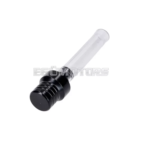 TUNR forgattyúház szellőzőcső 6 mm univerzális - fekete