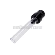 TUNR forgattyúház szellőzőcső 6 mm univerzális - fekete