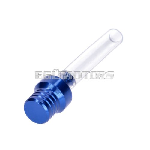 crankcase vent hose 6mm universal - blue