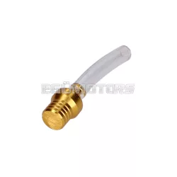 TUNR forgattyúház szellőzőcső 6 mm univerzális - arany