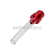 TUNR forgattyúház szellőzőcső 6 mm univerzális - piros