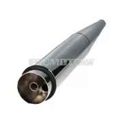 Rezonancia kipufogócső 28mm krómozott, Simson S50, S51, S53, S70, S83, SR50, SR80, KR51/2 Schwalbe
