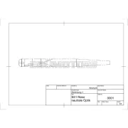Rezonancia kipufogócső 28mm krómozott, Simson S50, S51, S53, S70, S83, SR50, SR80, KR51/2 Schwalbe