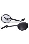 mirror set short version black M8 for Vespa GTS 125 2018-, GTS 300 HPE