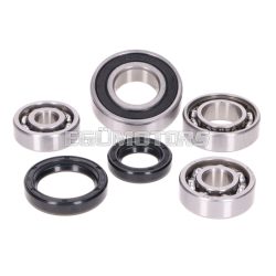 gearbox bearing set w/ oil seals for Minarelli short type