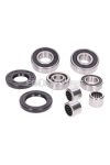 OEM Standard Sebességváltó csapágykészlet olajtömítésekkel Piaggio 125-150cc 2 ütemű Skipper, Typhoon, TPH, M02, M12 motorokhoz