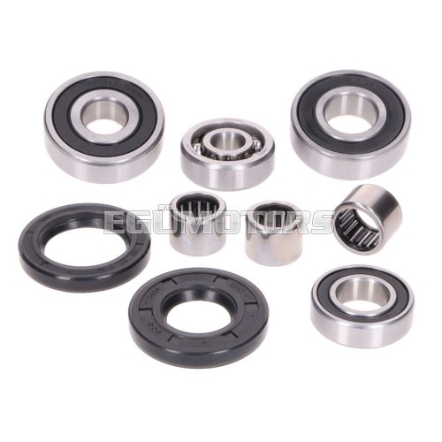 bearing set gearbox with oil seals for Piaggio Hexagon, Gilera DNA, Runner M05, M06, M07, M08