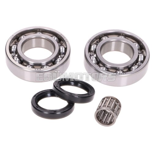 crankshaft bearing set w/ shaft seals for Rotax 122, 123