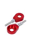 chain tensioner set aluminum red anodized 12mm