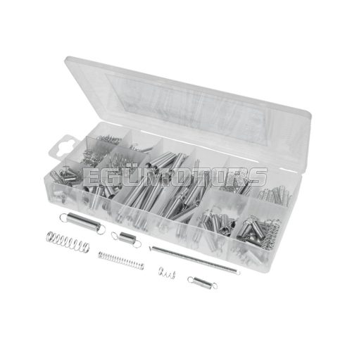 pressure spring and tension spring assortment 200-piece