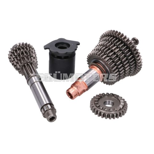 gearbox / gear shaft set 5-speed sport complete, 24/32 for Simson S51, S70, KR51/2, SR50, SR80