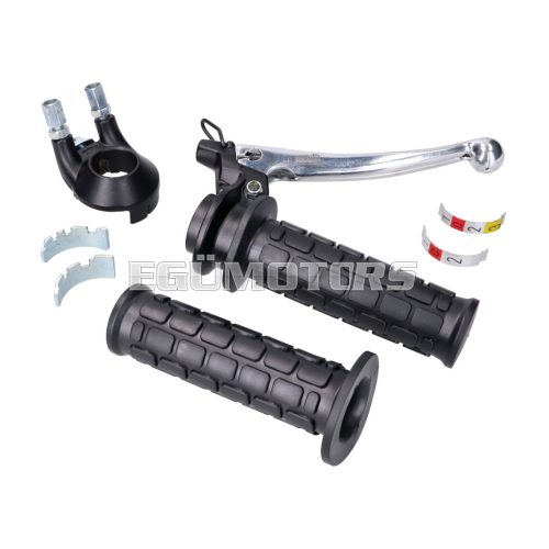 handlebar grip set complete 2-speed / 3-speed for Puch, Sachs, Zündapp