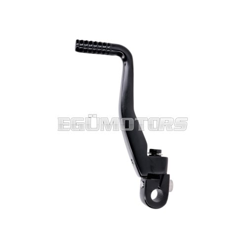 kickstart lever foldable, anodized aluminum, black for Simson S50, S51, S53, S70, S83