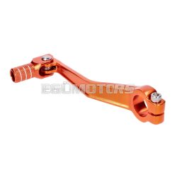   gear shift lever foldable, anodized aluminum, orange for Simson S50, S51, S53, S70, S83