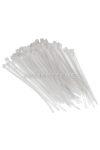 cable ties 140x3.6mm transparent - set of 100 pcs