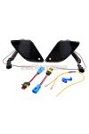 indicator light set rear LED smoky tinted for Vespa GT, GTL, GTV, GTS 125-300