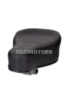 OEM Standard nyereg / ülés magas, steppelt, rugós, fekete, Puch logóval, Puch robogóhoz = 44332
