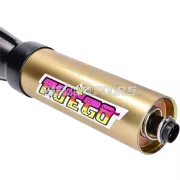 Tecno kipufogó Jamarcol Fuego fekete/arany, Puch Maxi