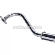 Kipufogó 18 mm krómozott, eredeti megjelenés, Puch Maxi