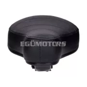OEM Standard nyereg / ülés lapos, 60mm, steppelt fekete, Puch, Kreidler, Zündapp, Hercules, Vespa, Tomos, MBK