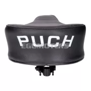OEM Standard nyereg / ülés új típus, fekete, Puch logóval, Puch robogóhoz