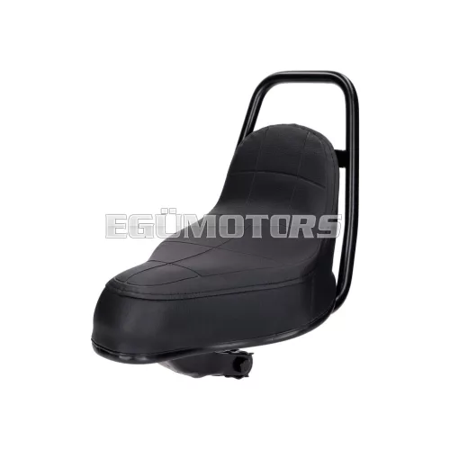 OEM Standard nyereg / ülés Chopper fekete, Puch robogóhoz