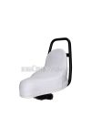 saddle / seat Chopper white for Puch