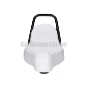 OEM Standard nyereg / ülés Chopper fehér, Puch robogóhoz