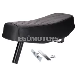  OEM Standard ülés Buddy Seat, kétüléses, fekete, Puch robogóhoz