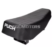 OEM Standard ülés Buddy Seat, kétüléses, fekete, Puch robogóhoz