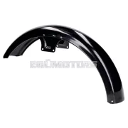 OEM Standard első sárvédő, fekete porfestett, Simson S50, S51, S70