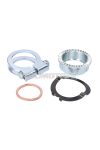 exhaust manifold mounting part set 32mm 4-part for Simson S50, S51, S53, S70, S83, SR50, SR80